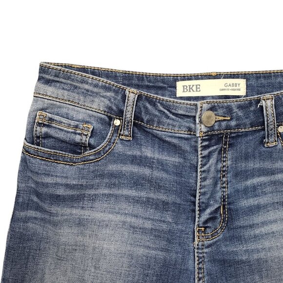 BKE Gabby Jeans Womens 27 Cropped Curvy Fit High Rise - Picture 3 of 11